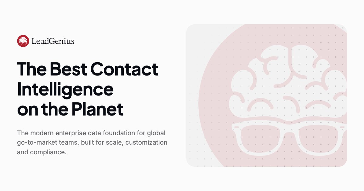 LeadGenius product preview